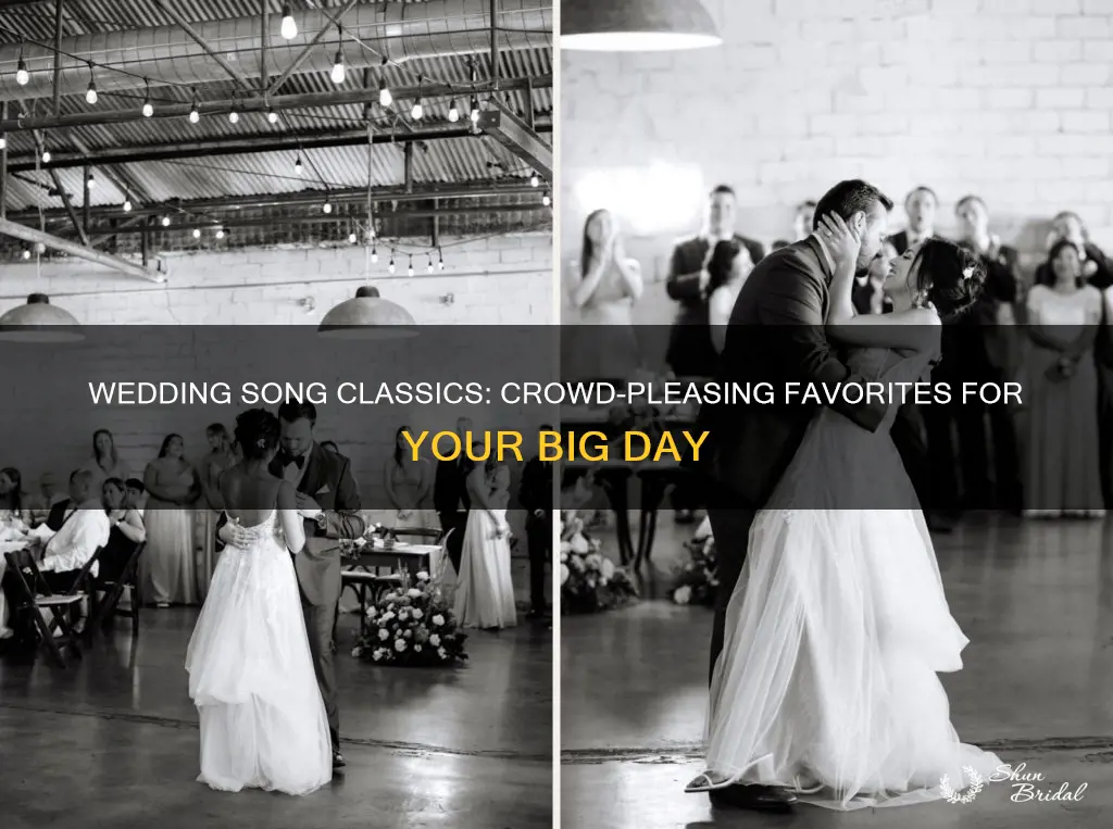 what are the most popular songs played at weddings