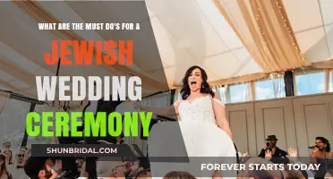 Essential Jewish Wedding Traditions: A Guide to Must-Do Ceremony Rituals