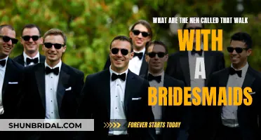 Who Are the Special People Walking Beside the Bridesmaids?