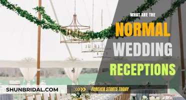 Wedding Reception Ideas for a Traditional Ceremony