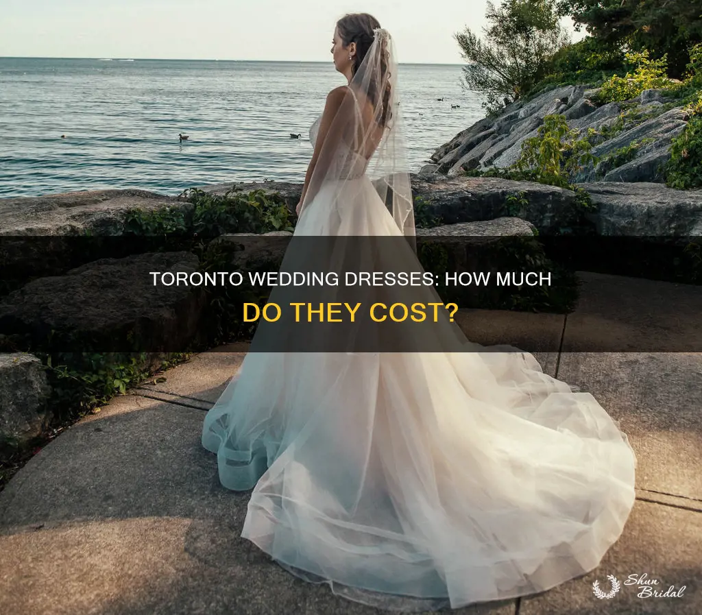what are the prices of wedding dresses toronto