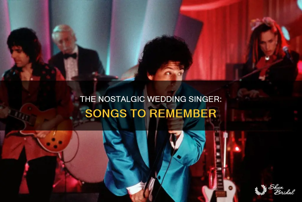 what are the songs in the wedding singer