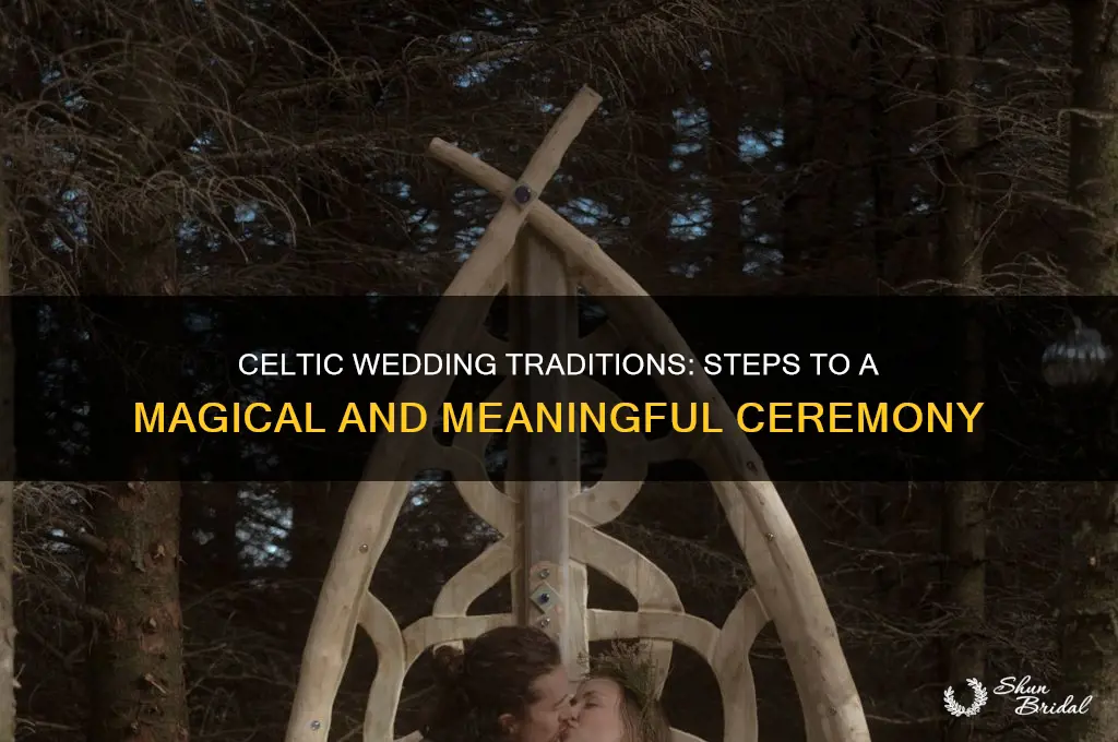 what are the steps in a celtic wedding ceremony