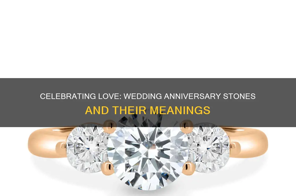 what are the stones for wedding anniversaries