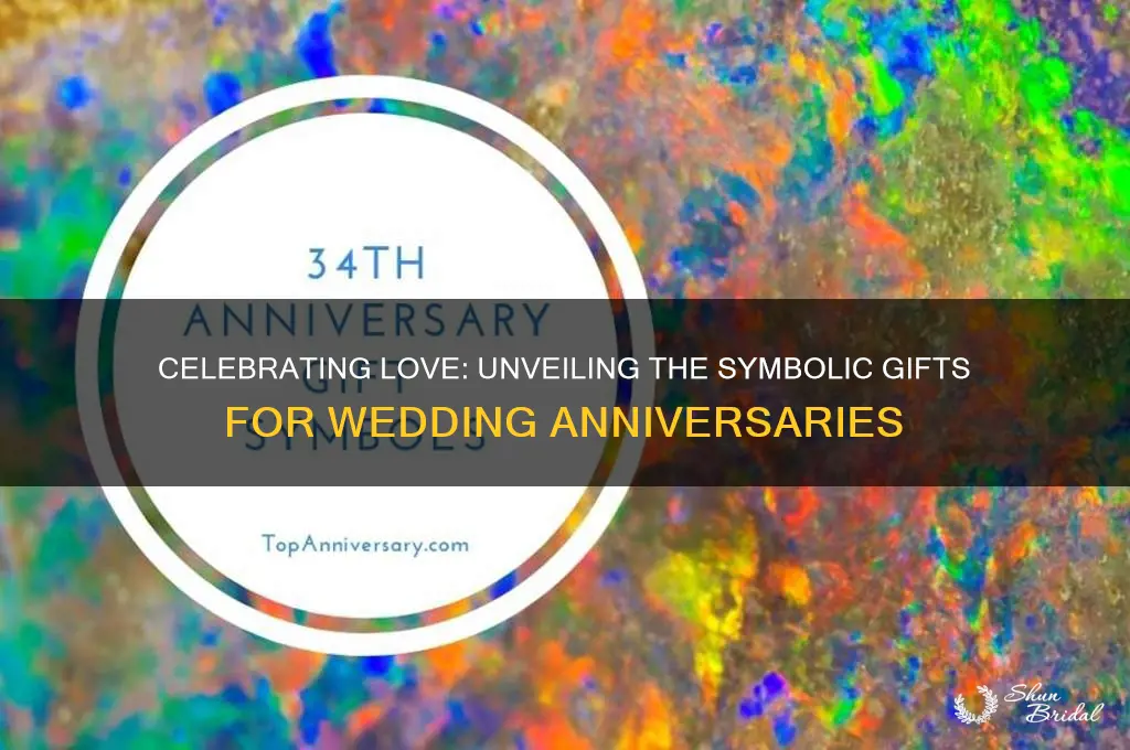 what are the symbols of wedding anniversary