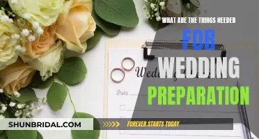 A Wedding Preparation Guide: Essential Items for Your Big Day