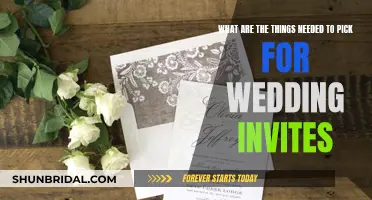 Essential Elements for Crafting Your Wedding Invites