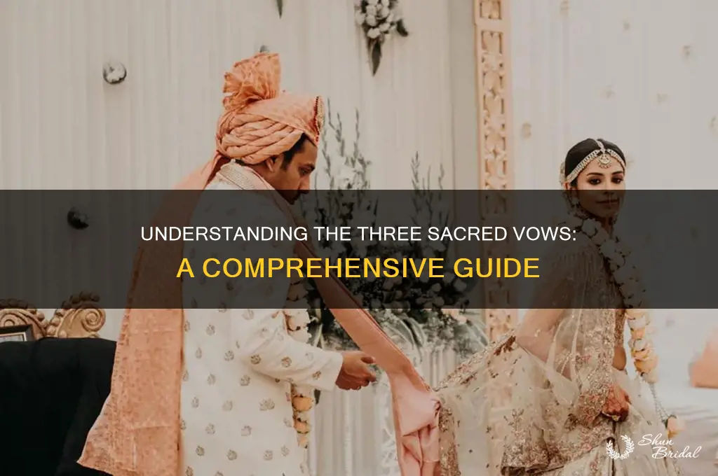 what are the three vowes