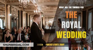 Royal Wedding Timings: When and Where to Watch the Ceremony