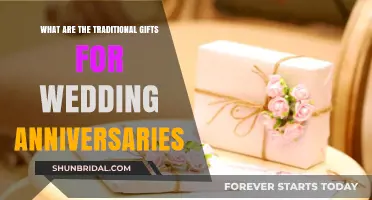 Traditional Wedding Anniversary Gifts: A Year-by-Year Guide to Celebrating Love