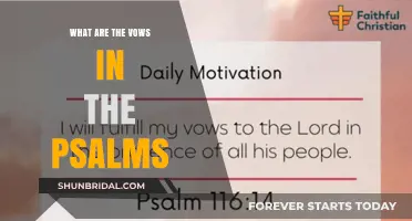 Exploring the Sacred Vows Hidden Within the Psalms