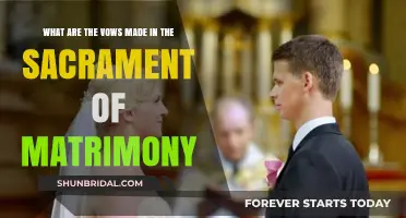 Sacred Promises: Understanding the Vows of the Sacrament of Matrimony