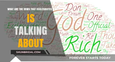 Understanding Ecclesiastes 5: Decoding the Meaning Behind the Spoken Vows