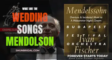 Melodious Wedding Songs by Mendelson for Your Special Day
