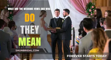 Understanding Wedding Vows: Their Meaning and Significance Explained