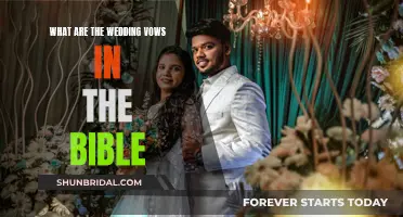 Biblical Wedding Vows: Promises of Love and Commitment