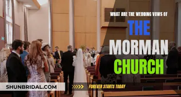 Morman Wedding Vows: The Sacred Commitment