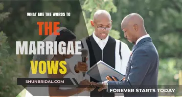 Traditional Marriage Vows: The Timeless Words of Love and Commitment