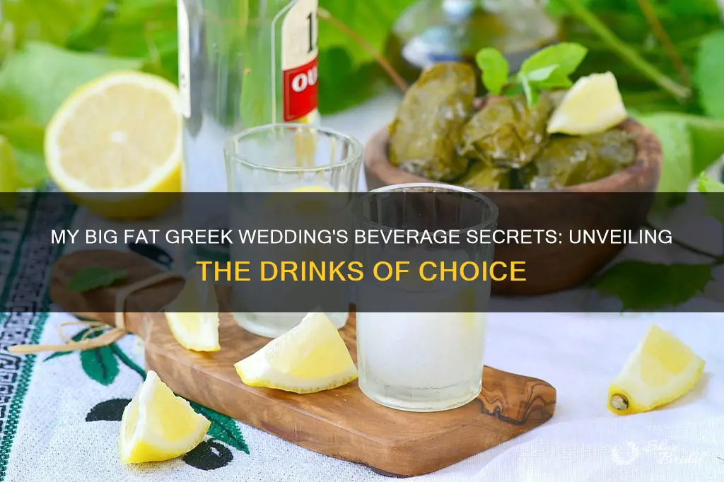 what are they drinking in my big fat greek wedding