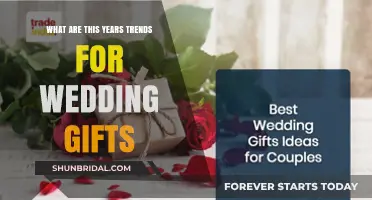 2023 Wedding Gift Trends: Unique, Personalized, and Sustainable Ideas