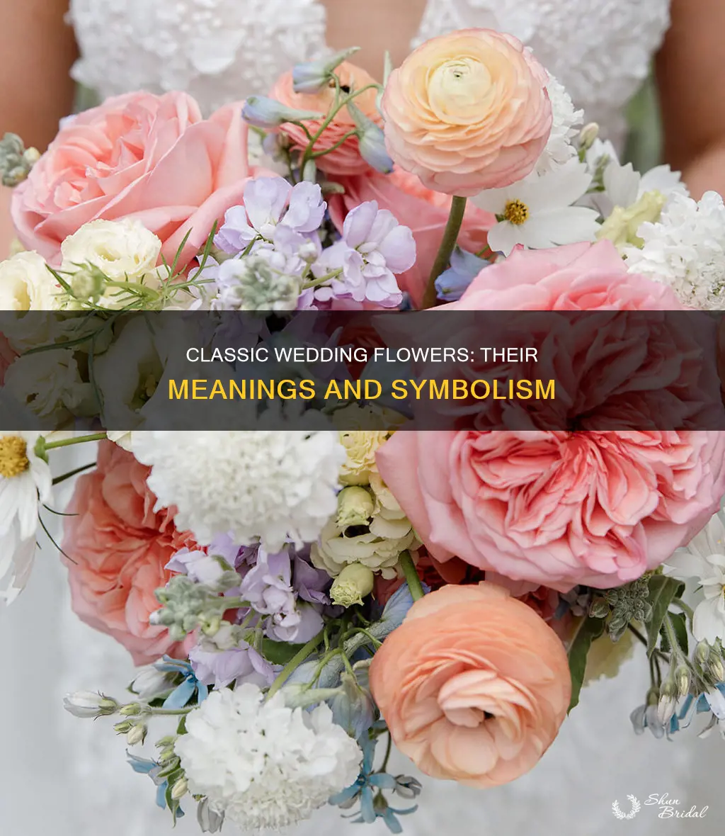 what are traditional wedding flowers