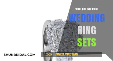 Two Piece Wedding Ring Sets: Perfect Pairs for Your Big Day