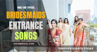 Bridesmaids' Entrance Songs: Tunes for a Grand Walk