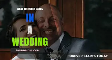 Understanding Usher Cards: A Wedding Tradition Explained Simply
