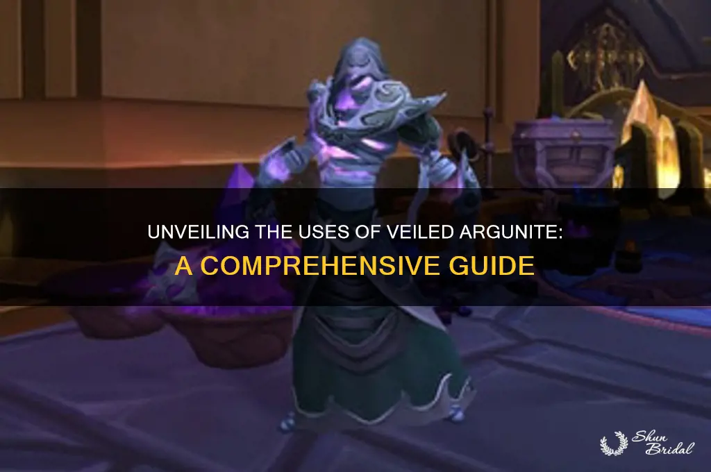 what are veiled argunite used for