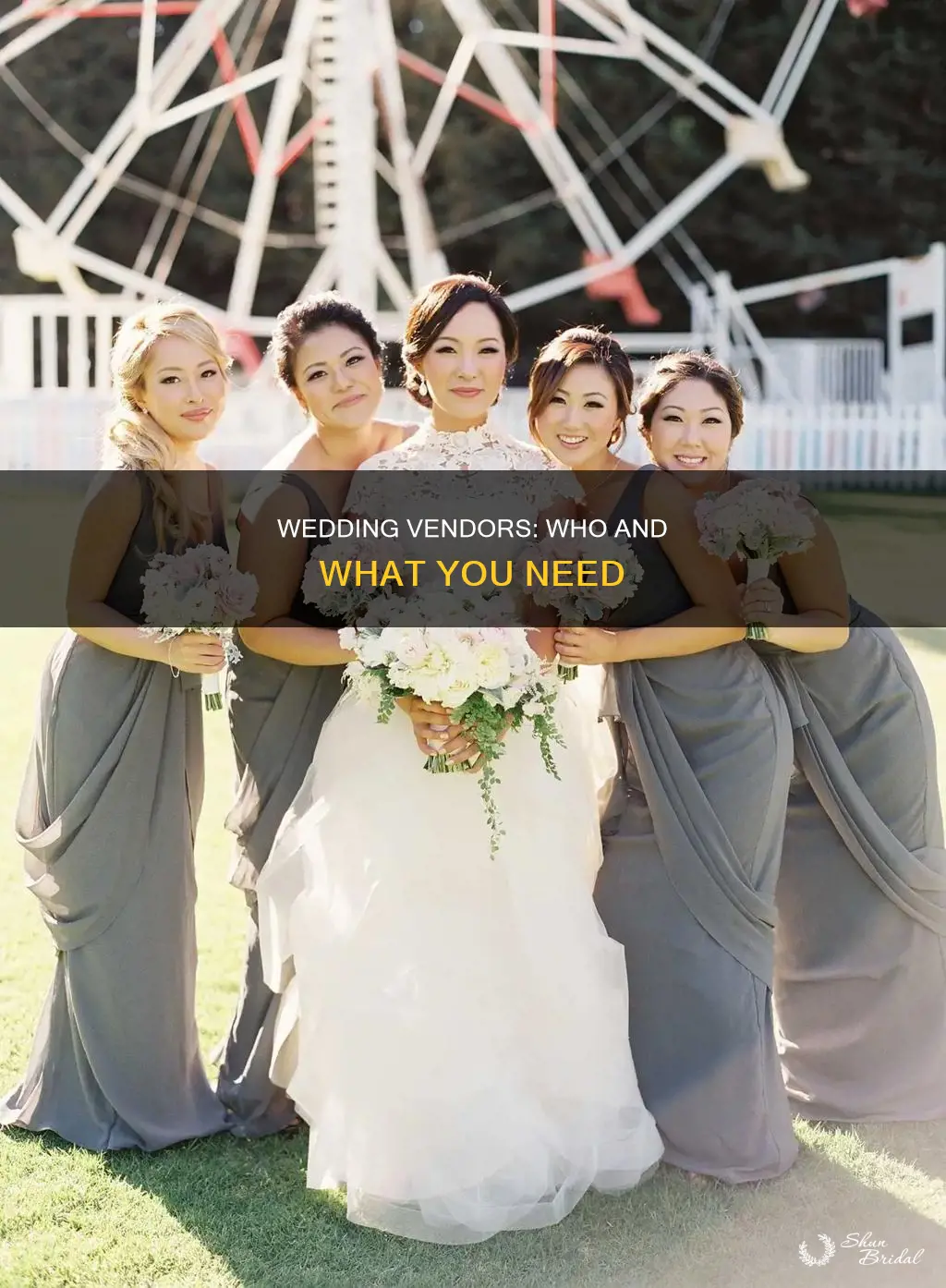 what are vendors for weddings