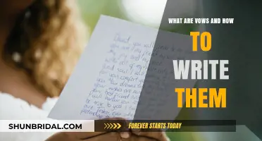 Crafting Meaningful Vows: A Guide to Writing Your Perfect Commitment