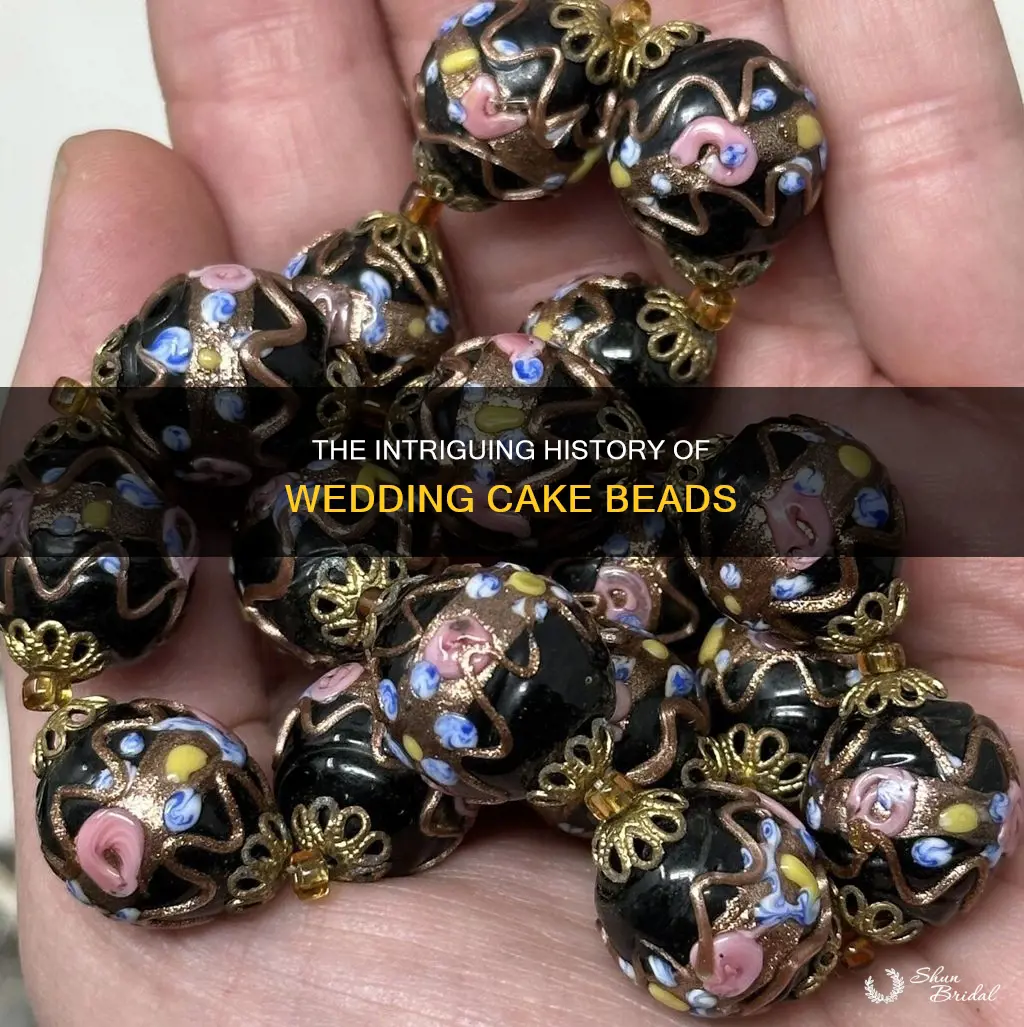 what are wedding cake beads