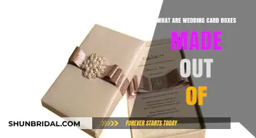 Discover the Materials Behind Elegant Wedding Card Boxes
