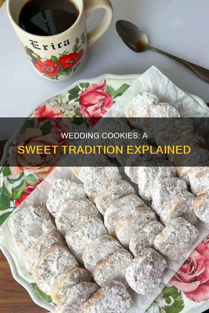 what are wedding cookies