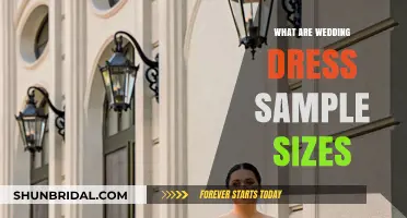 The Perfect Fit: Sample Wedding Dress Sizes
