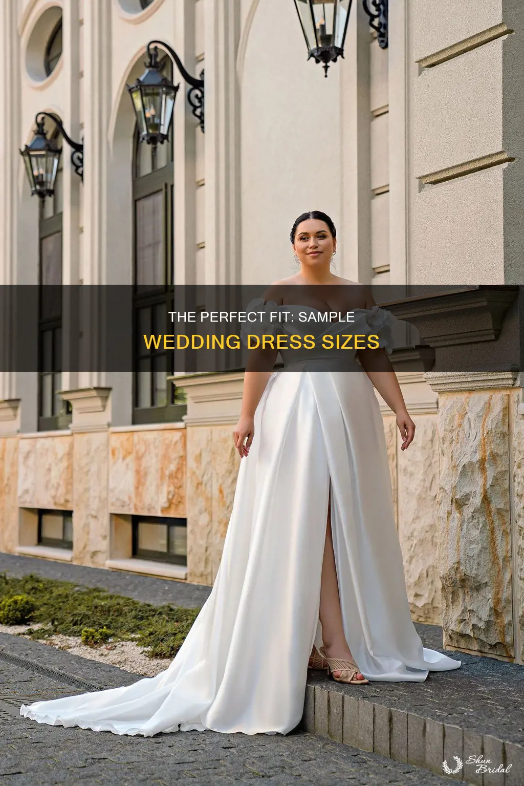 what are wedding dress sample sizes