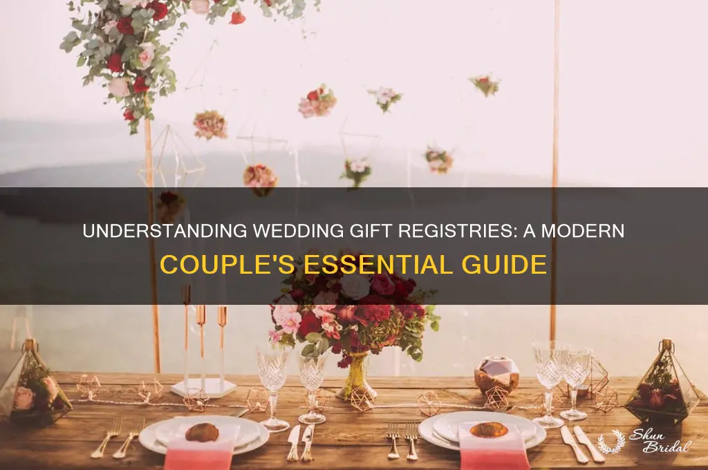 what are wedding gift registries