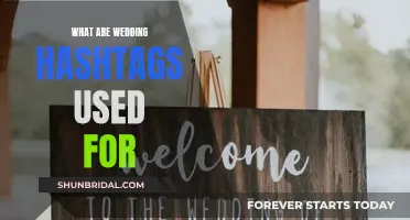 The Creative Use of Wedding Hashtags