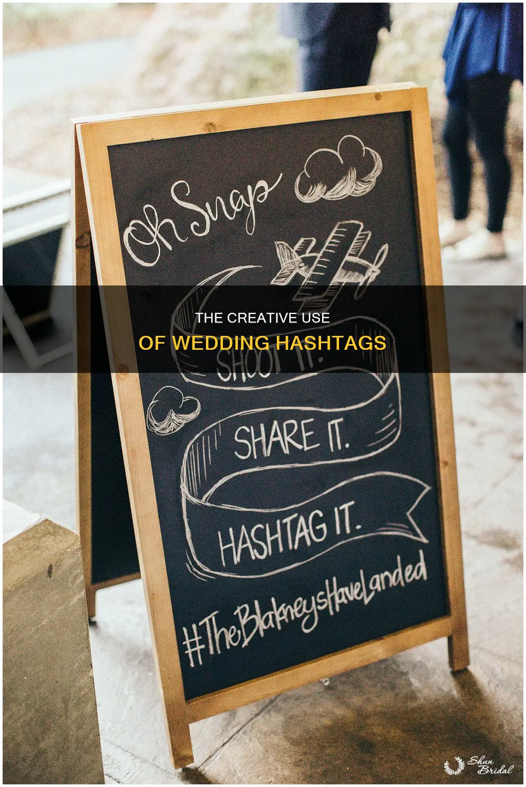 what are wedding hashtags used for
