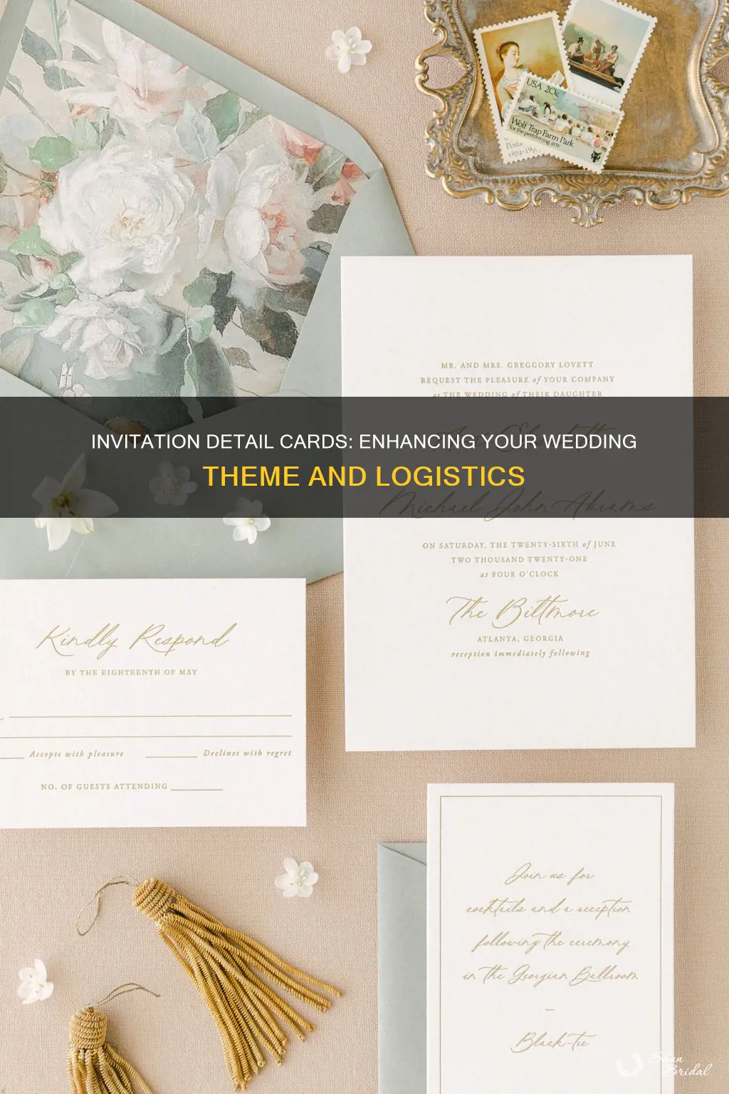 what are wedding invitation detail cards for