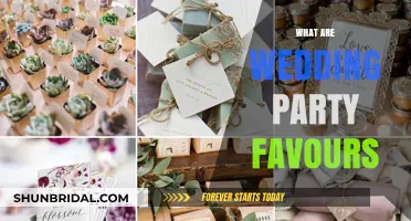 Unique Wedding Party Favours: Memorable Gifts for Your Special Day
