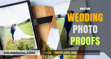 Understanding Wedding Photo Proofs: A Guide