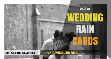 Wedding Rain Cards: Creative Solutions for Unexpected Showers