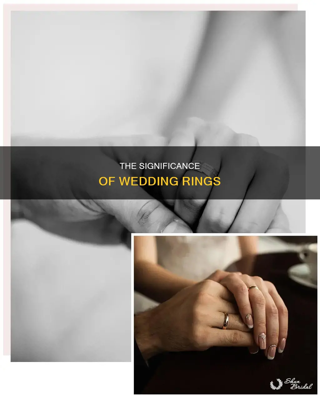 what are wedding rings for