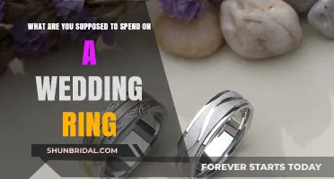 How Much Should You Spend on Wedding Rings?