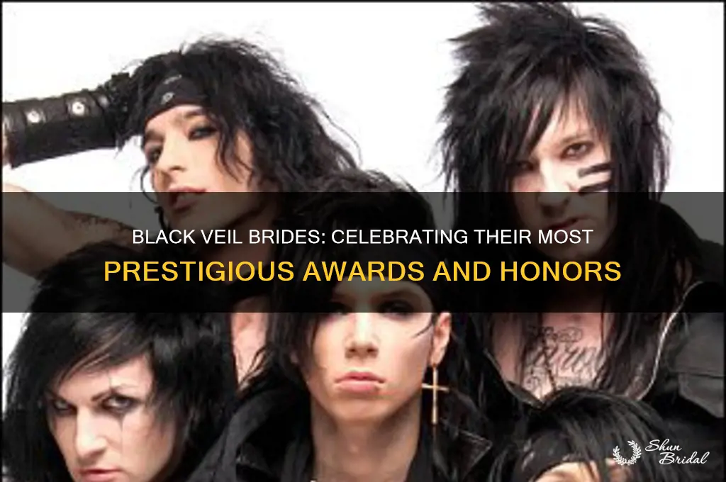 what awards did black veil brides win
