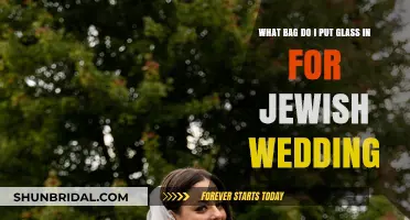 Glass Bag Tradition for Jewish Weddings