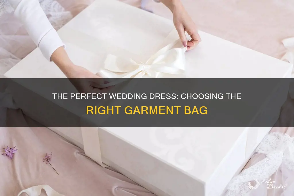 what bag does wedding dress come in