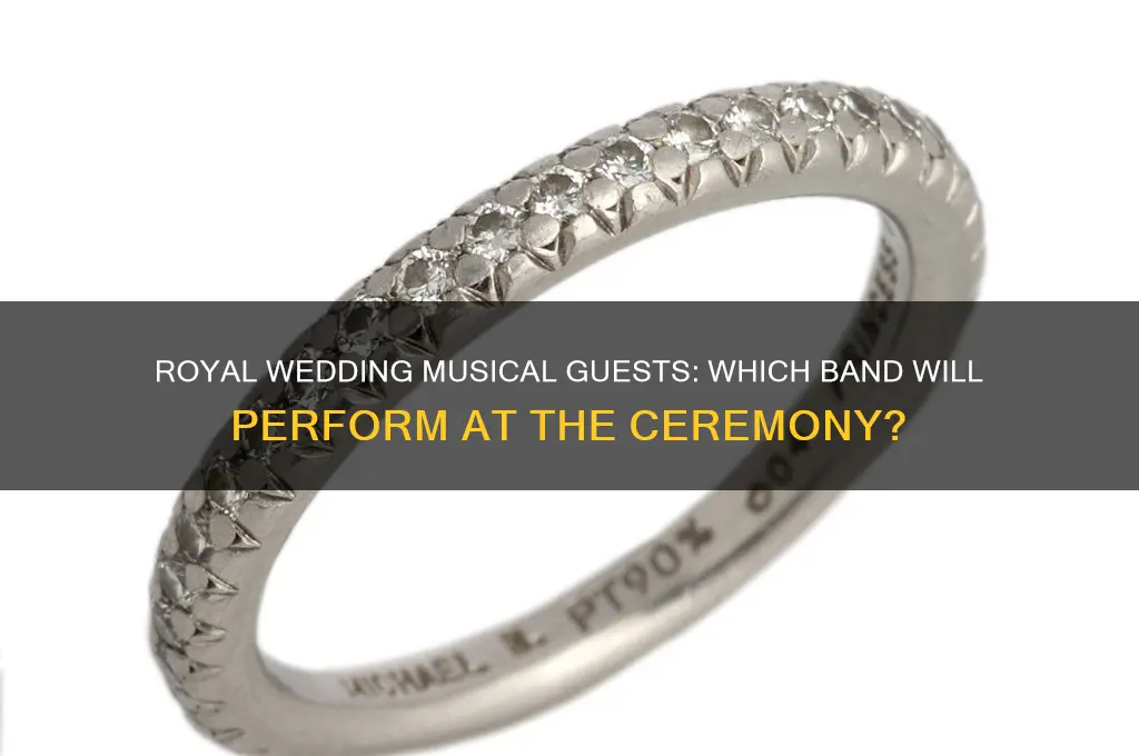 what band is attending the royal wedding