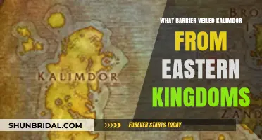 The Great Divide: Unveiling Kalimdor's Barrier from Eastern Kingdoms